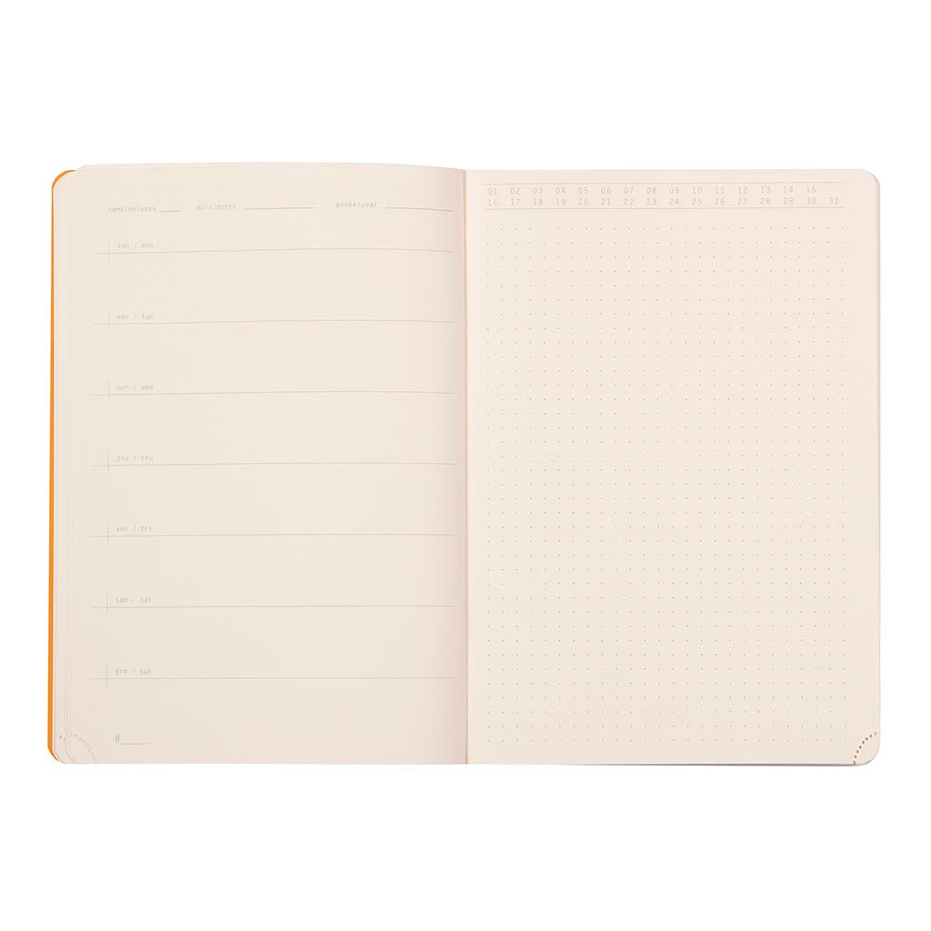 Rhodia Perpetual Diary A5 Black