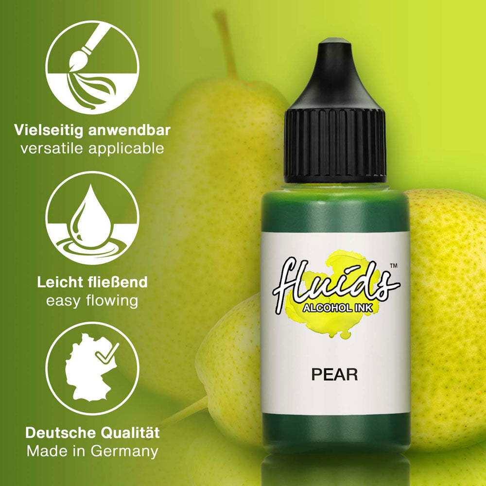 Octopus Fluids Alcohol Ink Pear Green 30ml