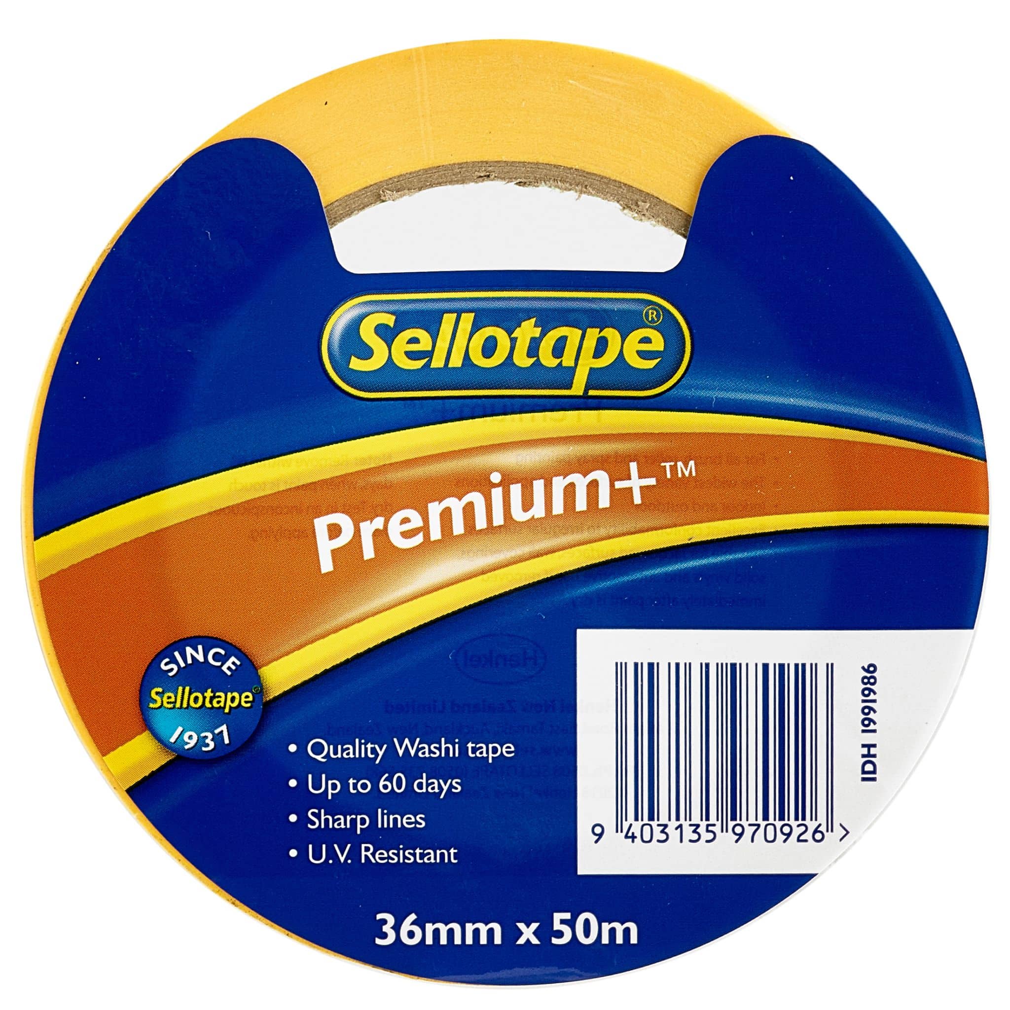 Sellotape Washi Premium+ Mask 36mm x 50m - Cafe Supply