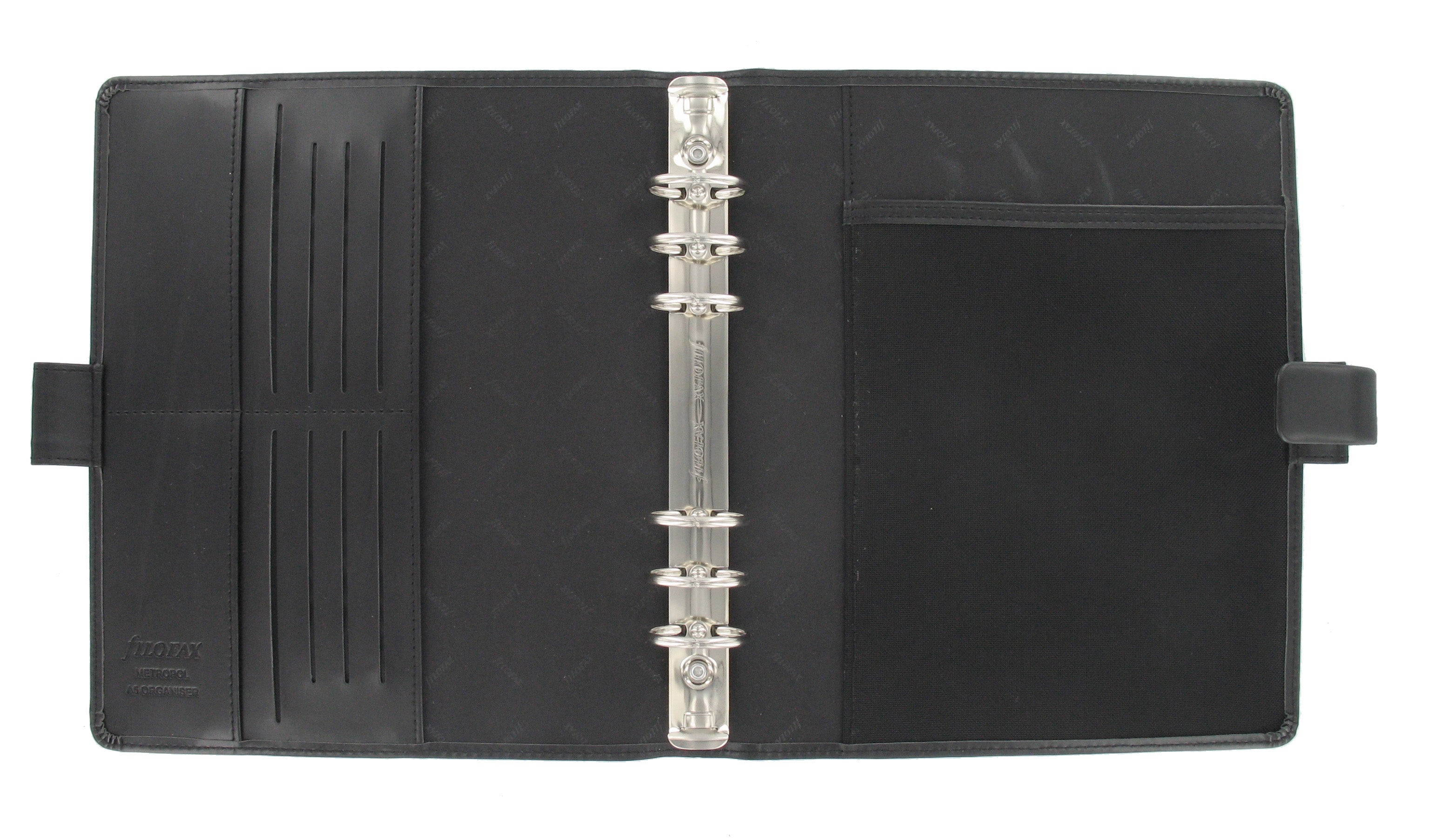 Filofax Organiser Metropol A5 Black - Cafe Supply