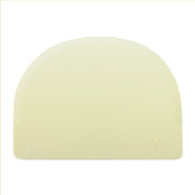Plastic Half Moon Scraper 122 x 90mm - Cafe Supply