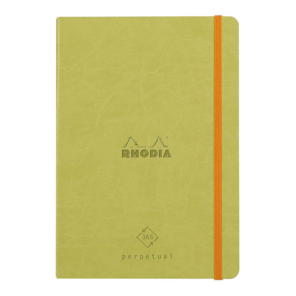 Rhodia Perpetual Diary A5 Anise Green