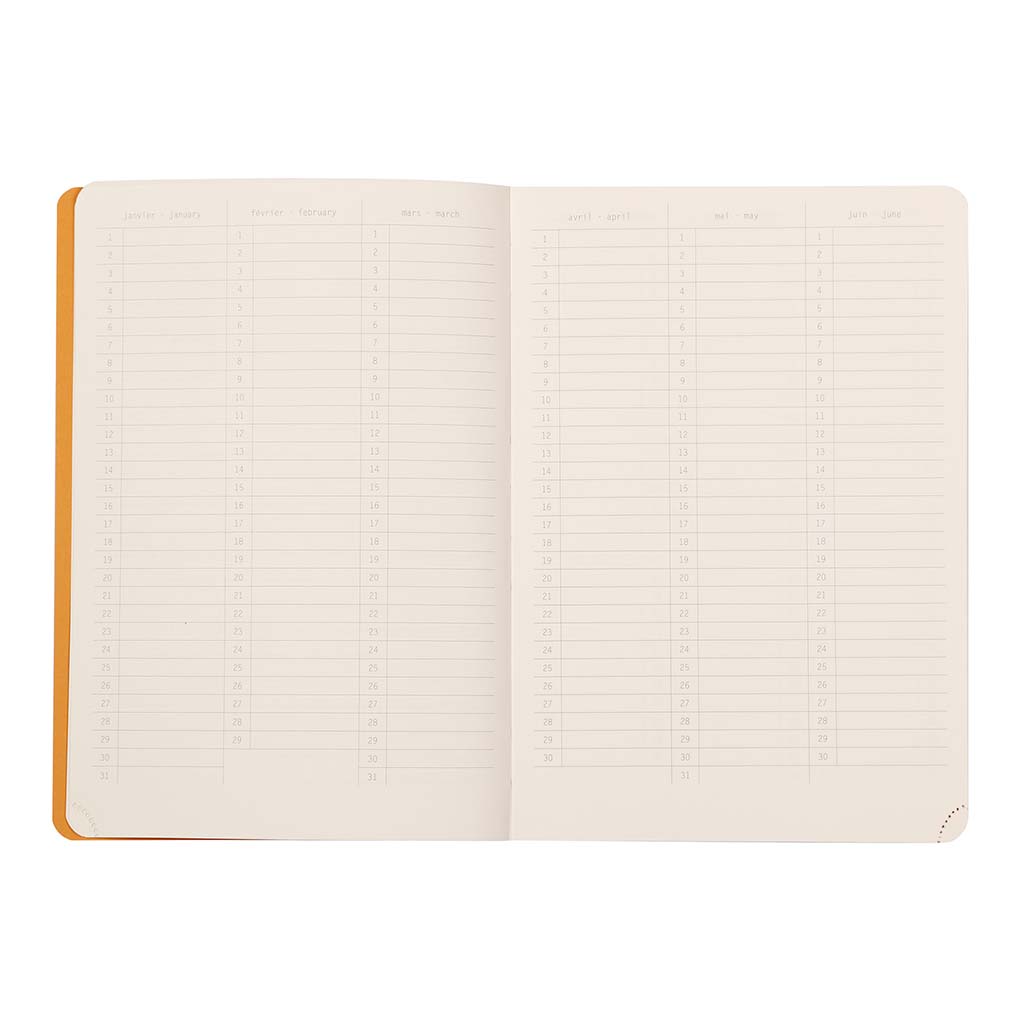 Rhodia Perpetual Diary A5 Anise Green