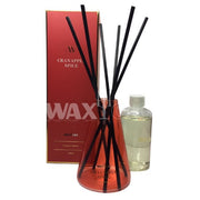 200ml Reed Diffuser 'W' Scented - Cranapple Spice - Cafe Supply