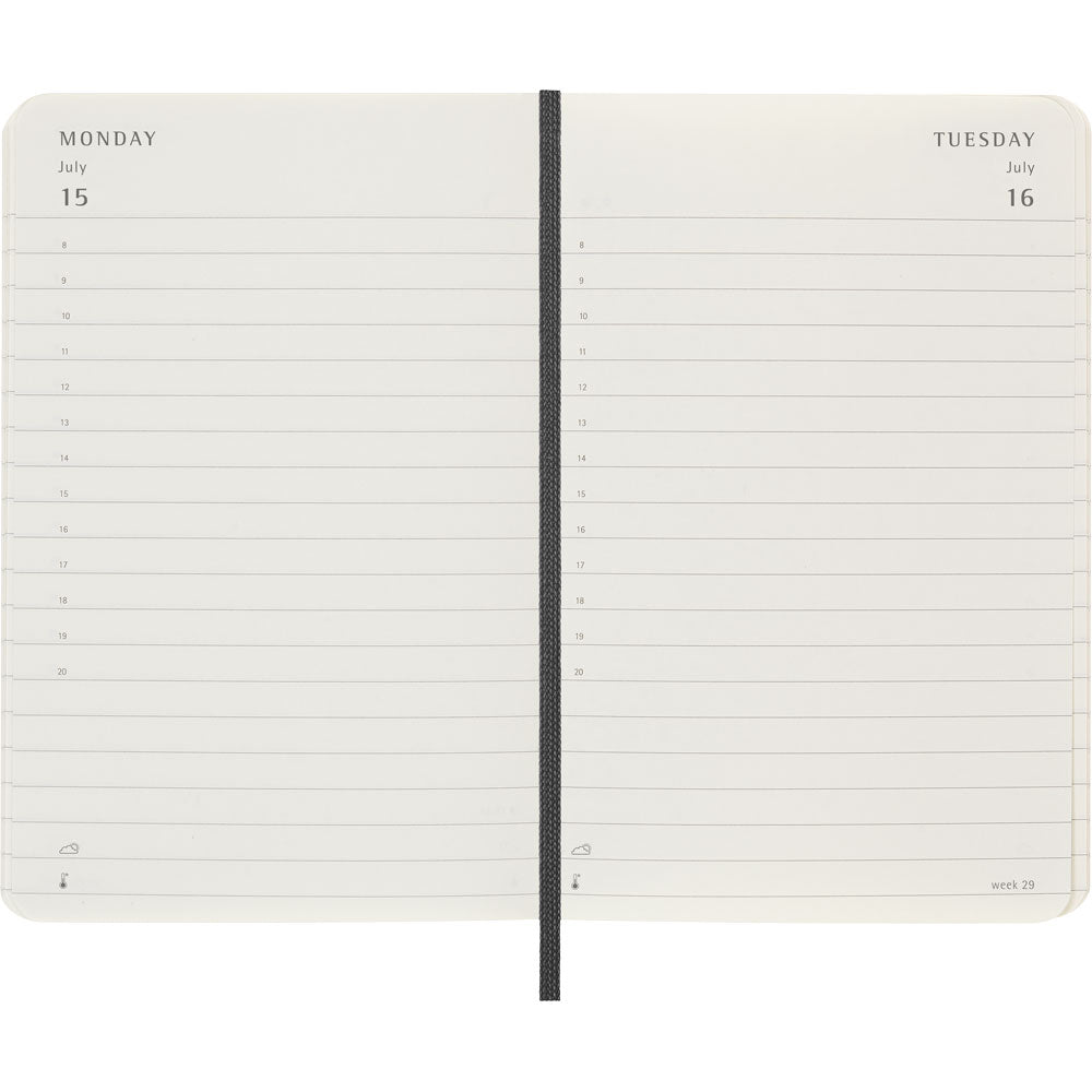 Moleskine Diary 12 Month Daily SC Pocket Black
