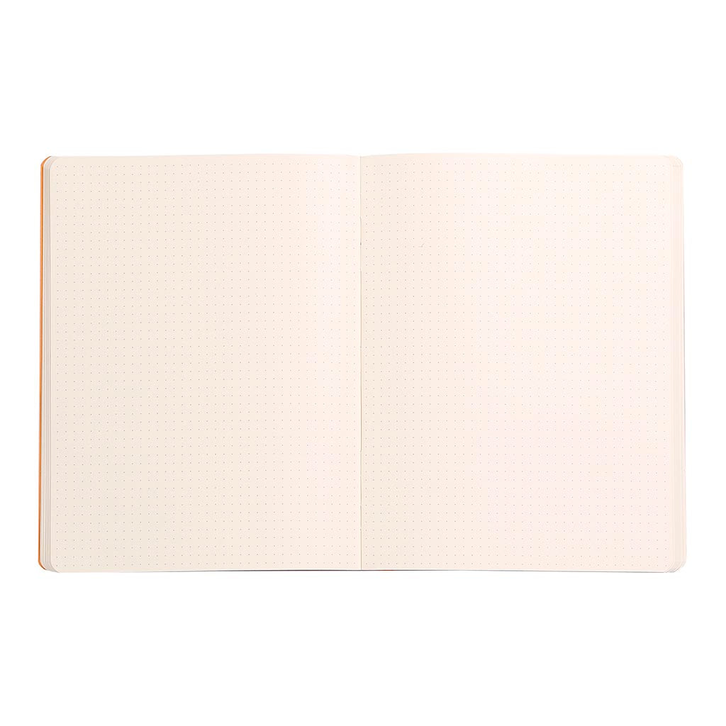 Rhodiarama Softcover Notebook B5 Dotted Silver