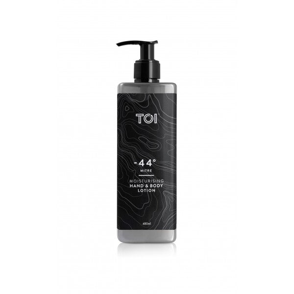 TOI 480ml Mitre Body Lotion Pump Bottle - Cafe Supply
