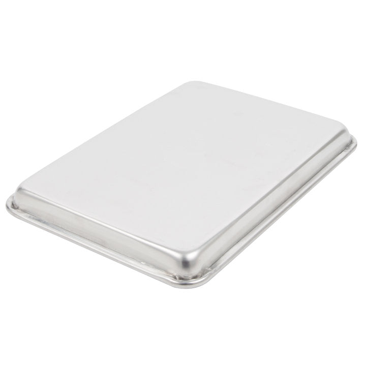 Quarter-size Wear-Ever® heavy-duty aluminum sheet pan with natural finish