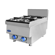 2 BURNER COOK TOP 650 NG AT65G2B-C-NG - Cafe Supply