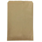 #2 Flat Brown Paper Bags - Cafe Supply