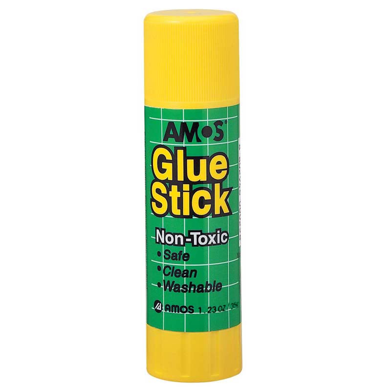 Amos Glue Stick 35gm Jumbo - Cafe Supply