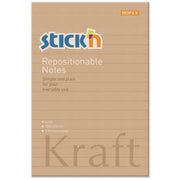 Stick'n Note 150x101mm 100 Sheet Kraft - Cafe Supply