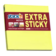 Stick'n Note Extra Sticky 76x76mm 90 Sheet Neon Lemon - Cafe Supply