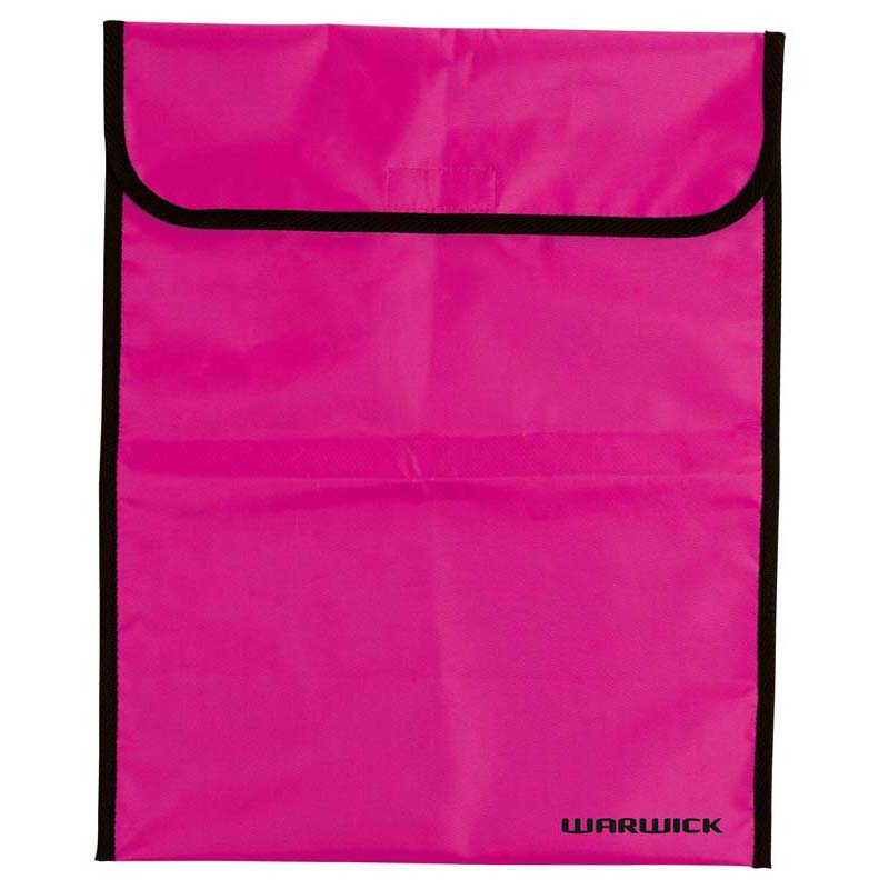 Warwick Homework Bag Hot Pink Large Velcro - Cafe Supply