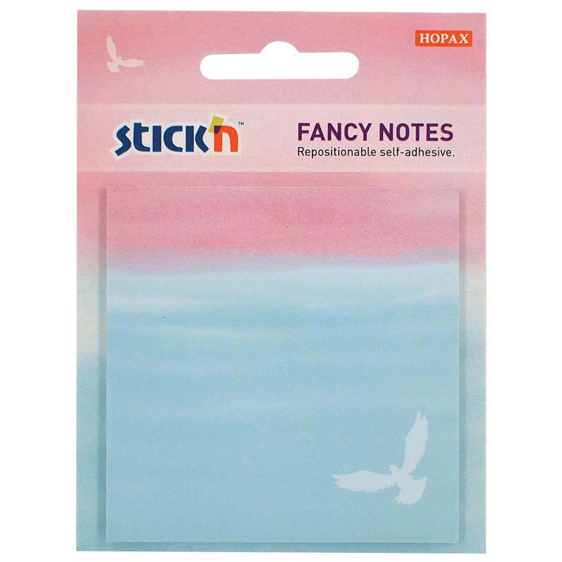 Stick'n Fancy Notes Dove 76x76mm 30 Sheets - Cafe Supply