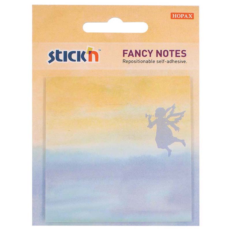 Stick'n Fancy Notes Angel 76x76mm 30 Sheets - Cafe Supply
