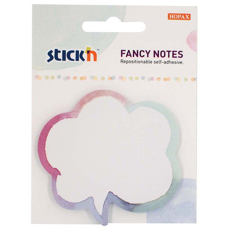 Stick'n Fancy Notes Col Speech 66x70mm 30 Sheets - Cafe Supply