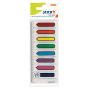 Stick'n Film Index Flags Arrow 45x12mm 120 Flags 8 Colours - Cafe Supply