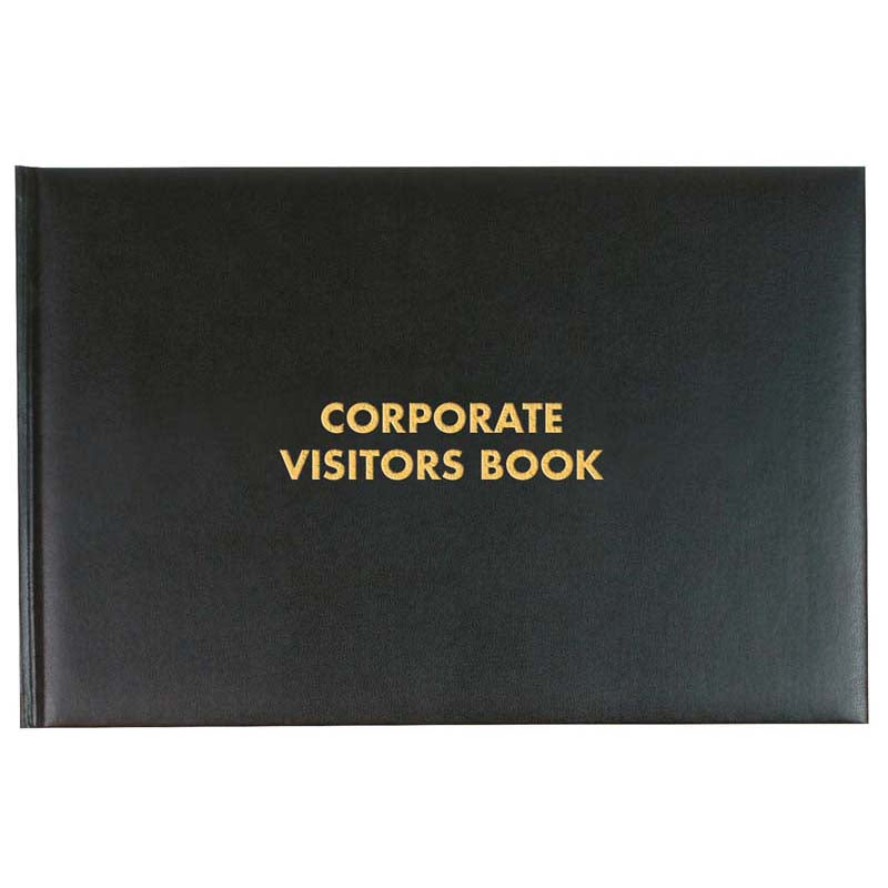 Milford Visitors Book Corporate 205x300mm 192 Page - Cafe Supply