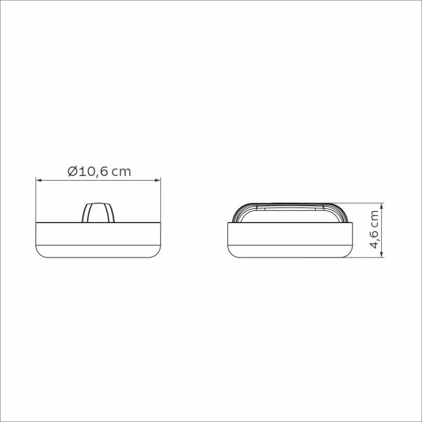Tramontina Churrasco Black Barbecue Hamburger Press