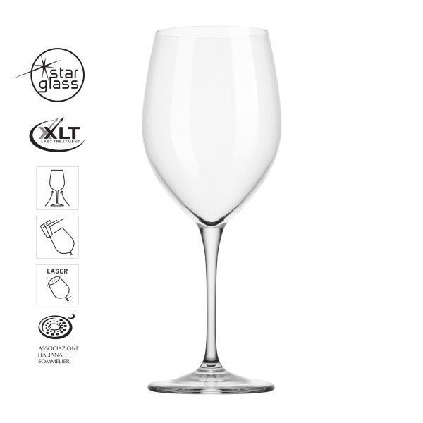 Bormioli Rocco Set 6 Premium Shiraz 600ml