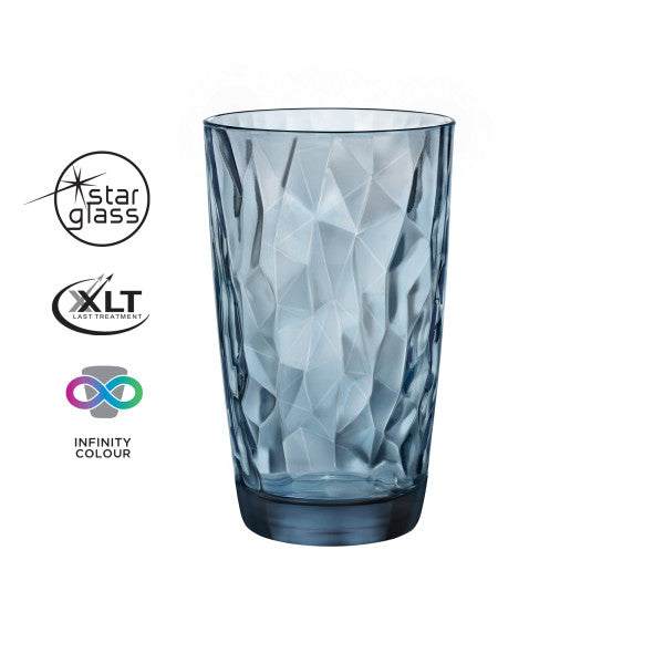 Bormioli Rocco Diamond Cooler Blue 470ml