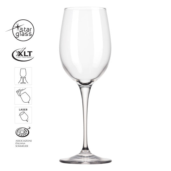 Bormioli Rocco Set 4 Premium Wine 385ml