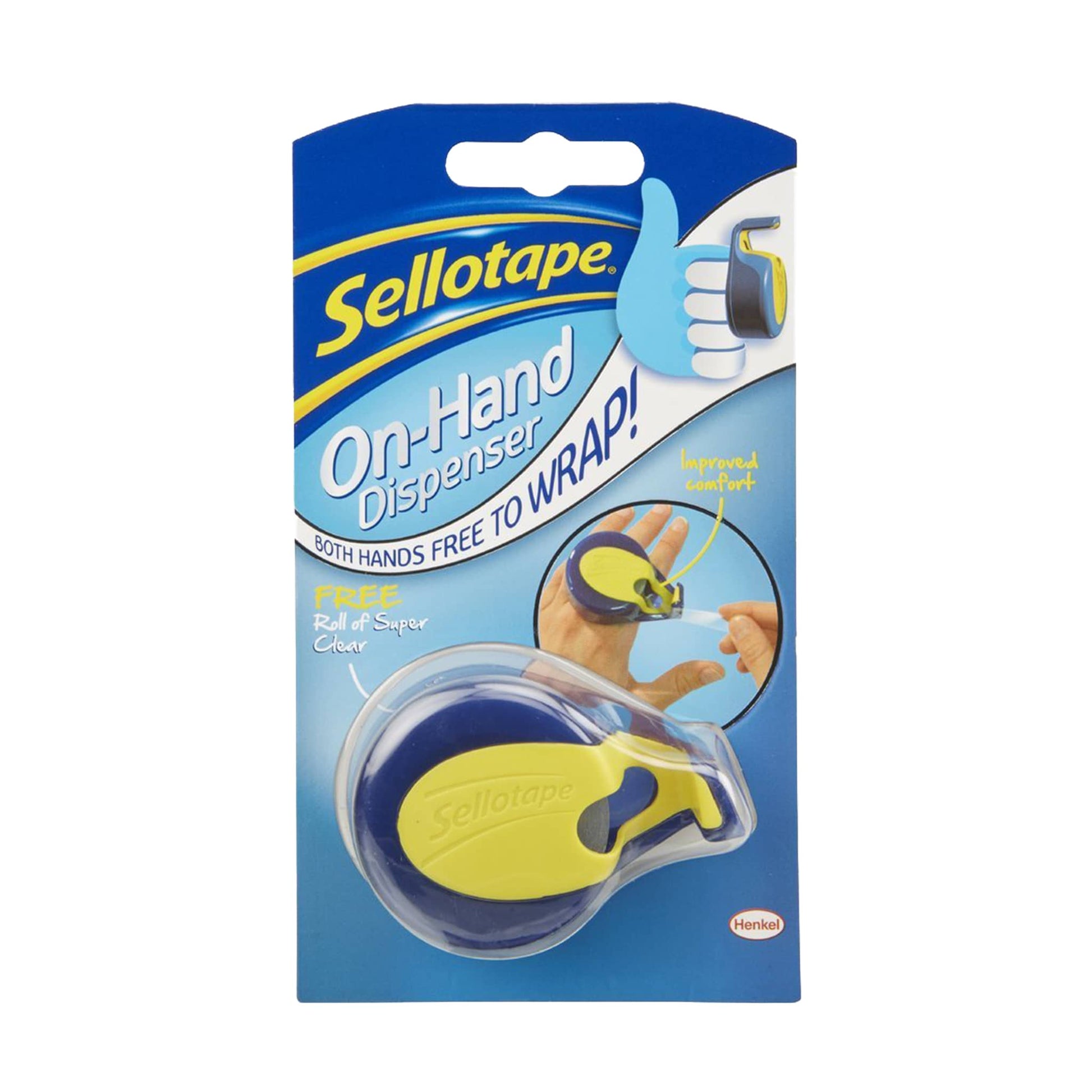 Sellotape On-Hand Dispenser 18mm x 15m - Cafe Supply