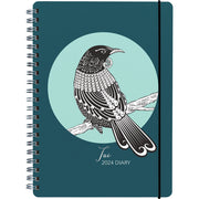 Collins Diary A51 Wiro New Zealand Birds Tui Even Year