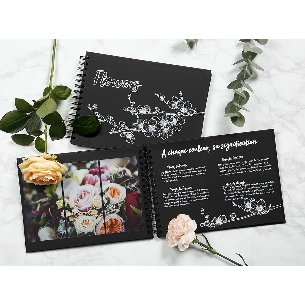 Clairefontaine Hardcover Album 32x24cm Black