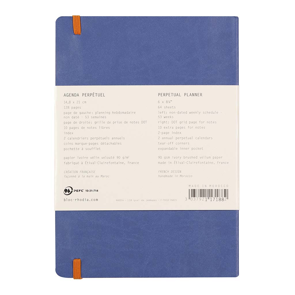 Rhodia Perpetual Diary A5 Sapphire