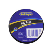 Sellotape 1410 BG Tape Black 120mmx30m - Cafe Supply