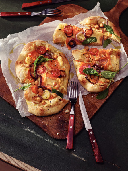 Tramontina Churrasco Steak Knife Polywood Traditional Steak Set Red 12pc