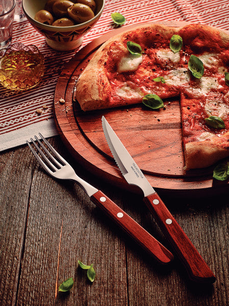 Tramontina Churrasco Spanish Steak Cutlery 12 Piece Set - Red