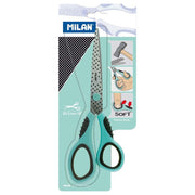 Milan Office Scissors Dots 205mm 8 Inch - Cafe Supply