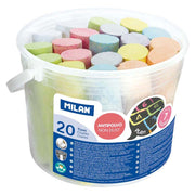 Milan Non Dust Maxi Chalk Bucket 20 - Cafe Supply