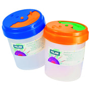 Milan Paint Pot with Slide Lid Assorted Colours - Cafe Supply