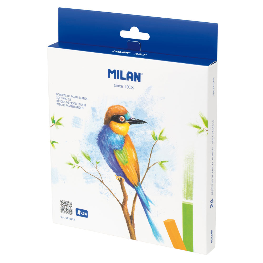 Milan Soft Pastels 24 pack - Cafe Supply