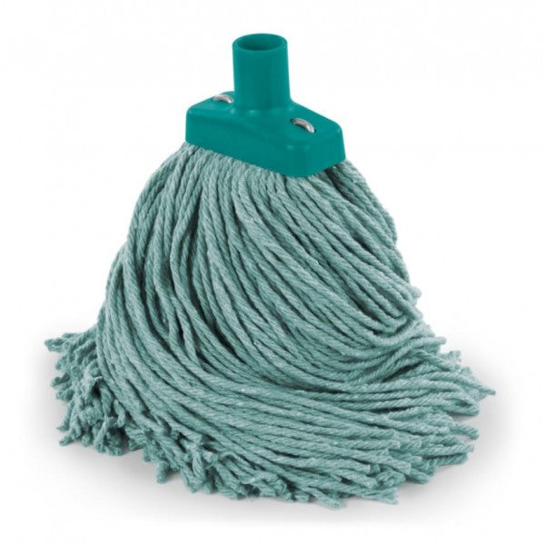 AL478 Cut End Value Mop 400gm - Green - Cafe Supply
