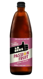 Lo Bros Passionfruit Kombucha 750ml