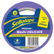 Sellotape Washi Premium+ Delicate 24mm x 50m - Cafe Supply
