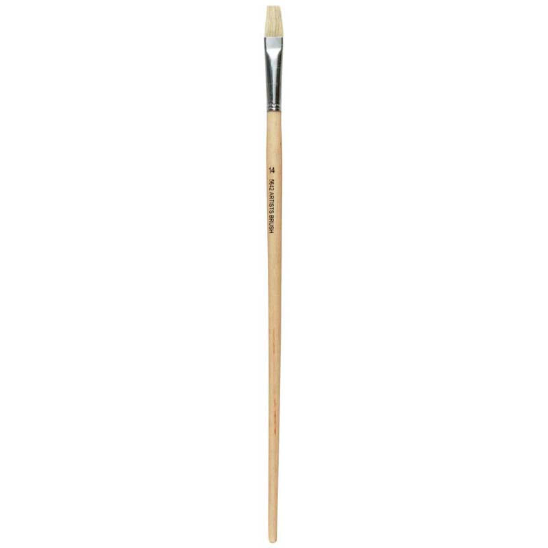 Bockingford Brush FL 14-56 Flat Chinese Bristle - Cafe Supply