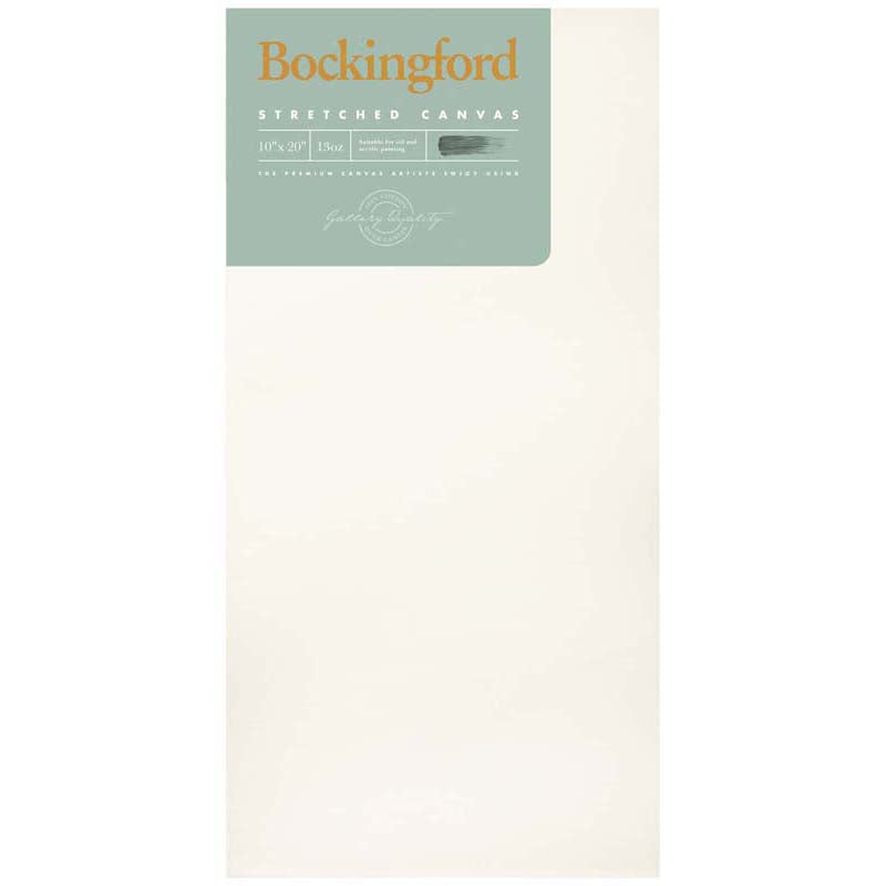Bockingford Canvas 1.5 Inch '10x20'' 13 Ounce Triple Gesso Primed - Cafe Supply