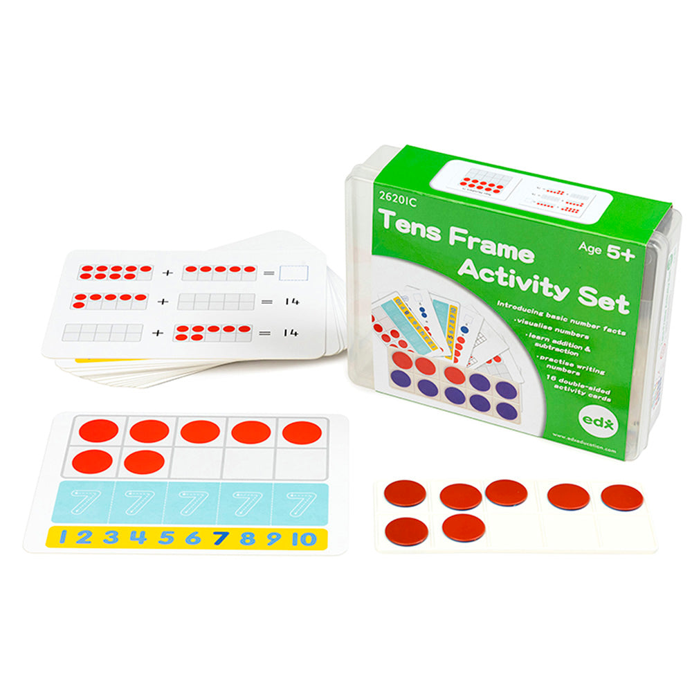 EDX Tens Frames Activity Set - Cafe Supply