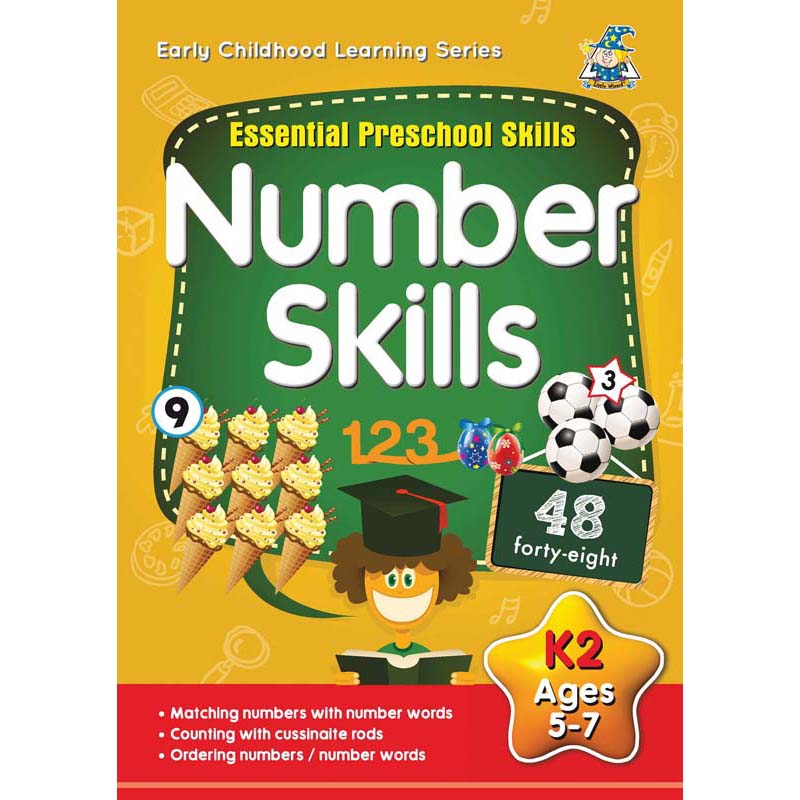 Greenhill Activity Book 5-7yr Number Skills - Cafe Supply