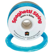 EC String PVC Spaghetti 60m Glitter Sea Blue - Cafe Supply