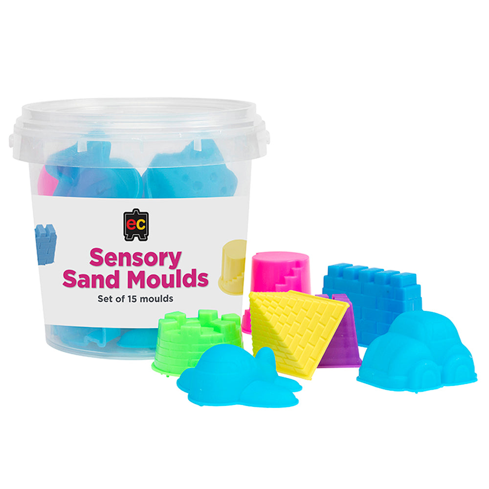 EC Sensory Sand Moulds Set of 15 - Cafe Supply