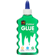 EC Coloured Glue 177ml Green - Cafe Supply