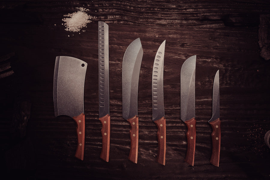 Tramontina Churrasco Black Collection Butcher Knife,  10", 25cm