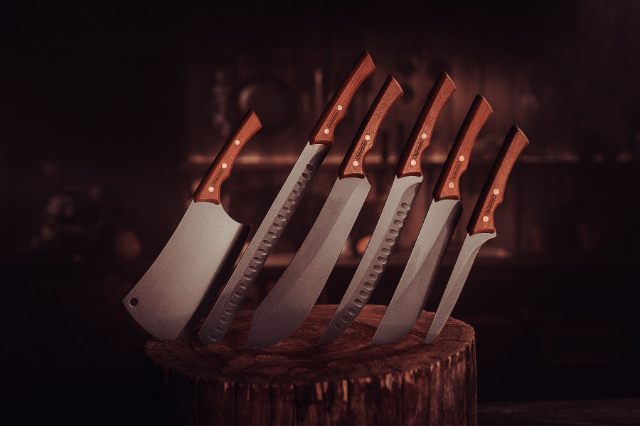 Tramontina Churrasco Black Collection Butcher Knife,  10", 25cm